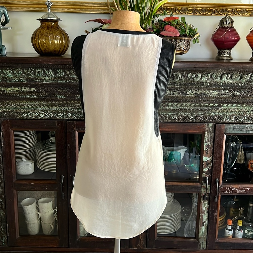 SW3 Bespoke Sheer Color Block Tank - Picture 2 of 6